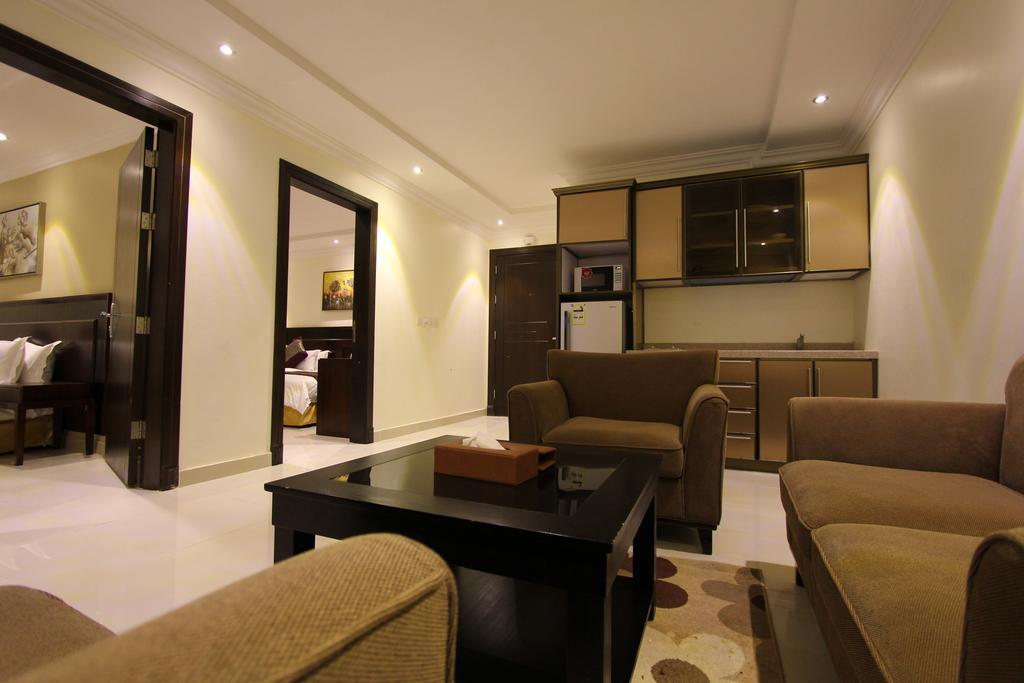 Taleen Alaqiq Hotel Apartments Riyadh Rum bild